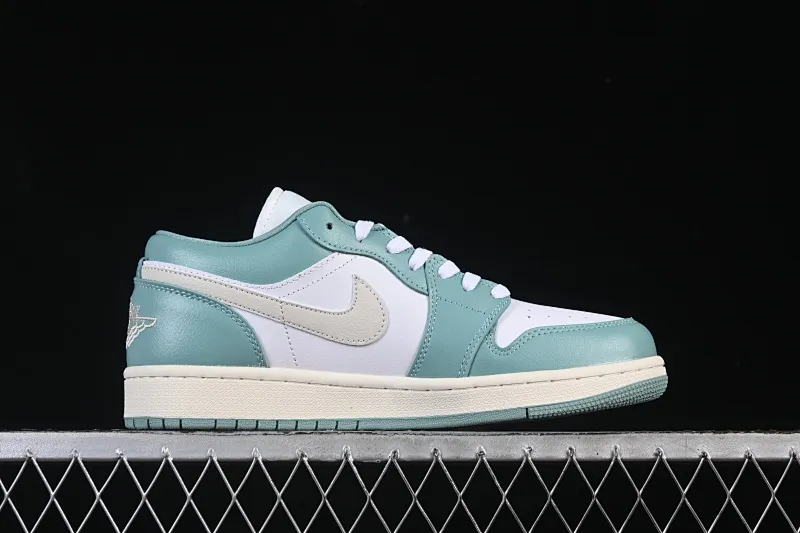 All categories Air Jordan Jordan series basketball shoes Air Jordan 1 Low Air Jordan 1 Low AJ1 Joe 1 fresh mint green low-top cultural casual sneakers DC0774-138